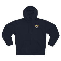 Gun Range Hooded Zip Graphic Sweatshirt