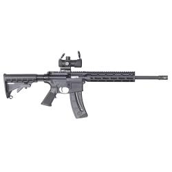 Smith & Wesson 13729 M&P15-22 Sport MOE SL Bundle 22 LR 25+1 16.50, Black Rec, Flat Dark Earth Magpul SL Stock/MOE Grip, M&P Slim M-LOK Handguard, Includes Case, Walker's Glasses, Surefire Ear Plugs