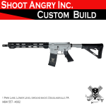 Shoot Angry Inc. Custom AR-15 5.56 NATO with Naked Finish