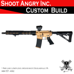 Shoot Angry Inc. Custom AR-15 5.56 NATO Black/Copper