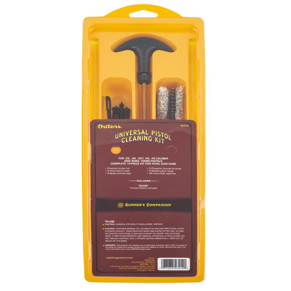 Outers Universal Pistol Cleaning Kit