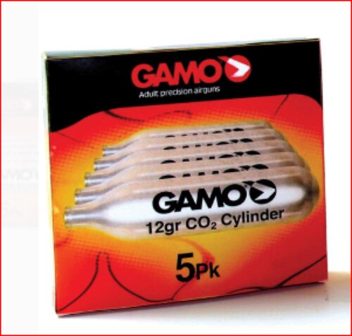 Gamo 621247054 OEM CO2 Cylinder 12 gram 5 Pack