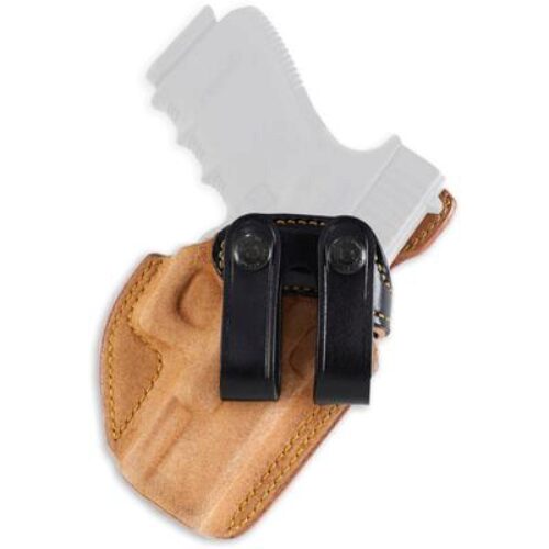 Galco RG838RB Royal Guard 2.0 IWB Natural/Black Horsehide Belt Loop Compatible w/Glock 43/43X/Springfield  Hellcat Right Hand