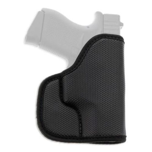 Galco SOU652B StukOn-U  Black Gripper Shell Compatible w/ Glock 33/S&W M&P Shield/Taurus G2C Pocket Mount Ambidextrous