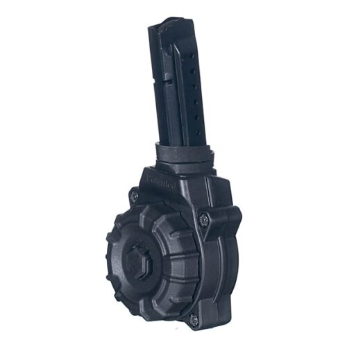 PROMAGMAGAZINEFORGLOCK17199MM30RDDRUMBLACKPOLYMER