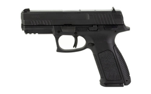 ATI ATIGFX910 FXS-9  9mm Luger Striker Fire 4.10 Barrel 10+1, Black Frame With Accessory Rail, Serrated Nitride Finished Steel Slide, Texture Interchangeable Backstrap Grip