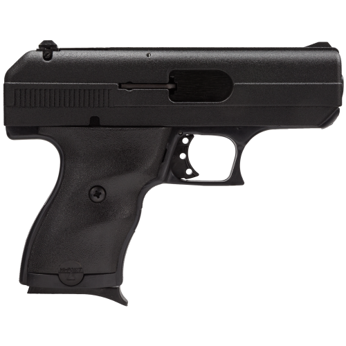 Hi-Point 916HCT1 C9 9mm Luger 8+1 3.50" Black Steel Barrel, Black Powder Coated Serrated Steel Slide, Black Polymer Frame, Black Plastic Grip, MTM Case, Tuff1 Grip