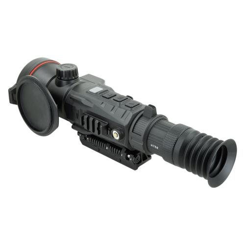 iRay USA RICO2H75R RIco 2 H75R LRF Thermal Weapon Sight Black 4x75mm Multi- 1 DIY/1 Dynamic/6 Static Reticle, 640x512, 12 Microns, 60 Hz Resolution, Zoom Digital 8x