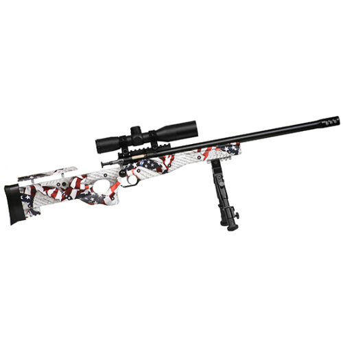 CrickettKSA2153PrecisionCompletePackage22LR1rd16.12"BluedAmerican