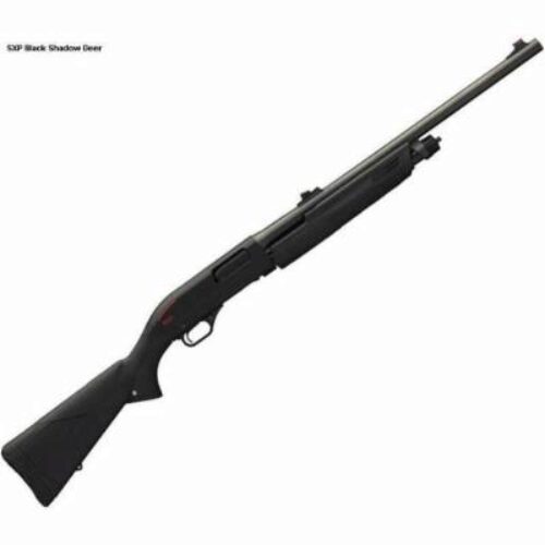 Winchester Guns 512261640 SXP Black Shadow Deer 20 Gauge with 22 Barrel, 3 Chamber, 4+1 Capacity, Matte Black Metal Finish & Matte Black Fixed Textured Grip Paneled Stock Right Hand (Full Size)