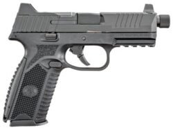 FN 66100527 509 Tactical 9mm Luger 4.50 Threaded Barrel 10+1, Matte Black Polymer Frame With Mounting Rail, Optic Cut Matte Black Stainless Steel Slide, No Manual Safety, Optics Ready