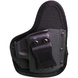 Crossfire Shooting Gear CRFEDCSA1SFR The EDC  IWB Black Ballistic Nylon Belt Clip Fits Subcompact 2.50 Barrel Right Hand