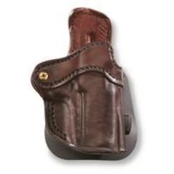 1791 Gunleather ORPDH24SSBRR BH2.4S Optic Ready OWB Open Top 2.4S Signature Brown Leather Paddle Fits FN 509/H&K VP9SK
