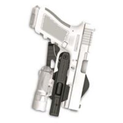 Recover Tactical G7 G7  OWB Black Polymer Compatible w/ Glock 17/19, Ambidextrous