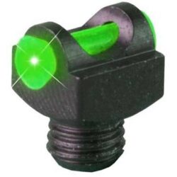 TruGlo TGTG954CG StarBrite Deluxe Bead  Black | Green Fiber Optic Front Sight 5-40 Threads