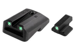 TruGlo TG231N1 Tritium  Black | Green Tritium Front Sight Green Tritium Rear Sight