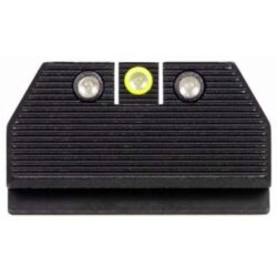 Night Fision CZU077286355YGZG Optics Ready Stealth Series For CZ-USA  Black| Green Tritium Yellow Ring Front Sight Green Tritium Black Ring Rear Sight