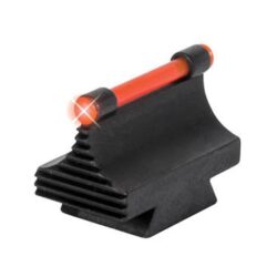 TruGlo TGTG95343RR 3/8 Dovetail Front Sight  Black 0.343 Red Ramp for Rifle