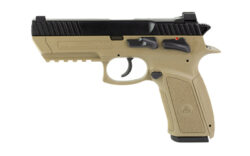 IWI US J941PL9FD-II Jericho 941 Enhanced 9mm Luger Caliber with 4.40 Barrel, 17+1 Capacity, Flat Dark Earth Finish Picatinny Rail Frame, Serrated Black Steel Slide & Polymer Grip