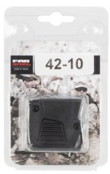 FAB Defense FX4210B Mag Extension  Extension 380 ACP 4rd Compatible w/Glock 42 Black Polymer