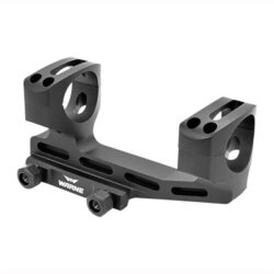 Warne SHXSKEL34TW X-SKEL Scope Mount/Ring Combo Black Anodized 34mm