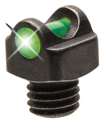 TruGlo TGTG954DG StarBrite Deluxe Bead  Black | Green Fiber Optic Front Sight 2.6mm Threads