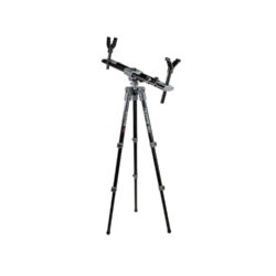 Bog-Pod 1100473 Fieldpod Max Tripod with Black Finish, Spike Feet, Carry Strap, Bubble Level, Independent Leg Adjustment & 20-48 Vertical Adjustment
