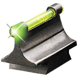 TruGlo TGTG95500RG 3/8 Dovetail Front Sight  Black 0.500 Green Ramp for Rifle