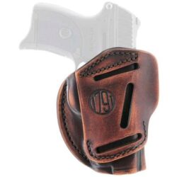 1791 Gunleather 3WH1VTGA 3-Way  IWB/OWB Size 01 Vintage Leather Belt Loop Fits 1911 3-4 Ambidextrous Hand