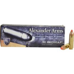 Alexander Arms AB300FTXBX FTX  50 Beowulf 300 gr, Hornady FTX 20 Per Box/10 Cs