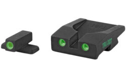 Meprolight USA 114203101 Tru-Dot  Black | Green Tritium Front Sight Green Tritium Rear Sight Set