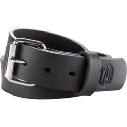 1791 Gunleather BLT014448SBLA 01  Gun Belt Stealth Black Leather 44/48 1.50 Wide Buckle Closure