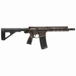 Daniel Defense 0212800166 DDM4 V7 Pistol 300 Blackout 10.30 30+1 Brown Cerakote Black Polymer Grip SBA3 Pistol Brace