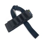 ADAPTIVE TACTICAL AT06400 Stock Mounted Shell Carrier  5rd Shotshells, Removable Black Nylon, Non Slip Loops, Adj. Stock Fit