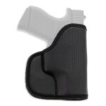 Galco SOU652B StukOn-U  Black Gripper Shell Compatible w/ Glock 33/S&W M&P Shield/Taurus G2C Pocket Mount Ambidextrous