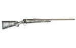 Christensen Arms 8010107300 Mesa FFT 6.5 Creedmoor 4+1 20" Threaded Barrel, Burnt Bronze Cerakote, Green with Black/Tan Webbing Stock