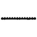 Aim Sports MLRS3 Panel Section  Rifle Picatinny Rail 6 13 Slot Black Anodized 6061-T6 Aluminum