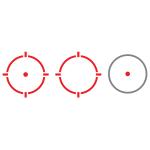 Holosun Technologies Open Reflex, 2MOA Dot or 2MOA Dot with 65MOA Circle, Solar with Internal Battery, Quick Release Mount, AR Riser, Protective Hood, Black Finish HS510C