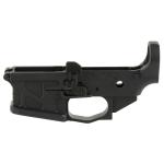 American Defense Mfg., UIC BILLET, Semi-automatic, Stripped Lower Receiver, 223 Remington/556NATO, Anodized Finish, Black, Includes Installed Ambidextrous Magazine Release and Bolt Catch