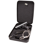 Hi-Point CF380HSP CF Home Security Package 380 ACP 8+1, 3.50" Black Steel Barrel, Black Powder Coated/Chrome Serrated Steel Slide, Black Polymer Frame & Grip, Keyed Lock Box