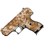 Hi-Point 916DD C9 9mm Luger 8+1, 3.50" Black Steel Barrel, Hydro-Dipped Digital Desert Camo Serrated Steel Slide, Hydro-Dipped Digital Desert Camo Polymer Frame & Grip