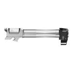 Radian Weapons R0946 Ramjet & Afterburner Combo Gray PVD Stainless Steel Fits Ruger RXM