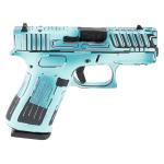 GLOCK 43X COMP 9MM 10RD ANIME CER BLUE