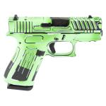 GLOCK 43X COMP 9MM 10RD ANIME CER GREEN