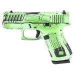 GLOCK 43X COMP 9MM 10RD ANIME CER GREEN