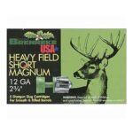 Brenneke SL122HFSGL Green Lightning Heavy Field 12 Gauge 2.75 1 1/4 oz Slug Shot 5 Per Box/ 50 Cs