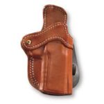 1791 Gunleather ORPDH24CBRR BH2.4 Optic Ready OWB 2.4 Classic Brown Leather Paddle Fits Walther PPQ/Sig P320/Springfield XD-M