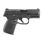 FN 66100816 509 Compact 9mm Luger 3.70 Barrel 10+1,  Matte Black Polymer Frame With Mounting Rail, Matte Black Stainless Steel Slide, No Manual  Safety