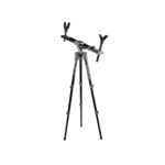 Bog-Pod 1100473 Fieldpod Max Tripod with Black Finish, Spike Feet, Carry Strap, Bubble Level, Independent Leg Adjustment & 20-48 Vertical Adjustment