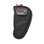 GPS Bags GPS1004CPCB Contoured  with Black Finish with Lockable Zipper for 4 or Less Barrel Handgun